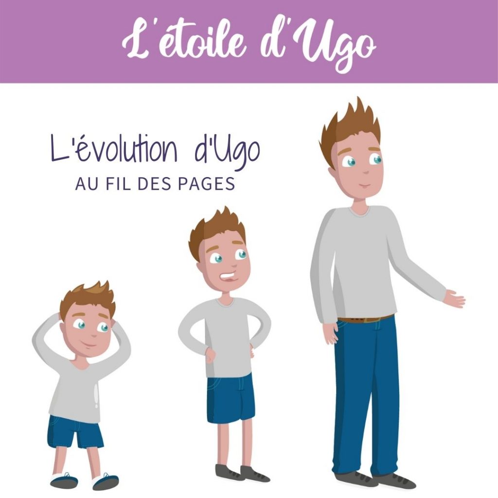 L'étoile d'Ugo, livre pour enfant jeunesse illustration