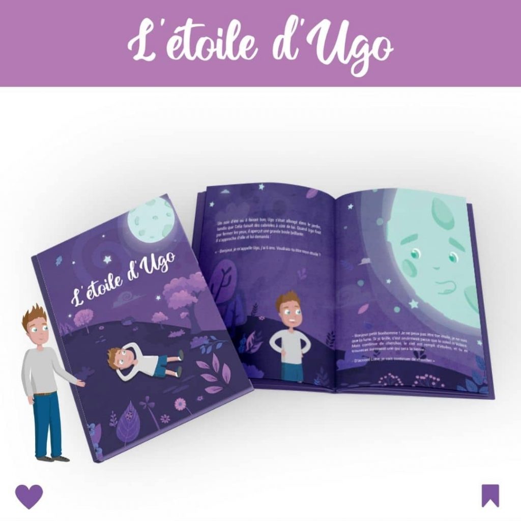 L'étoile d'Ugo, livre pour enfant jeunesse illustration