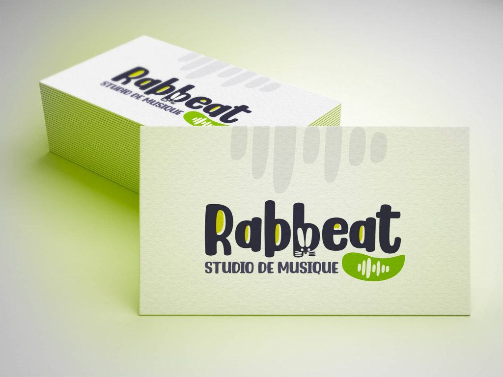 Réalisation du logo Rabbeat